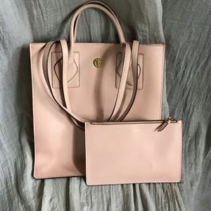 Anne Klein Blush Pink Laptop Bag